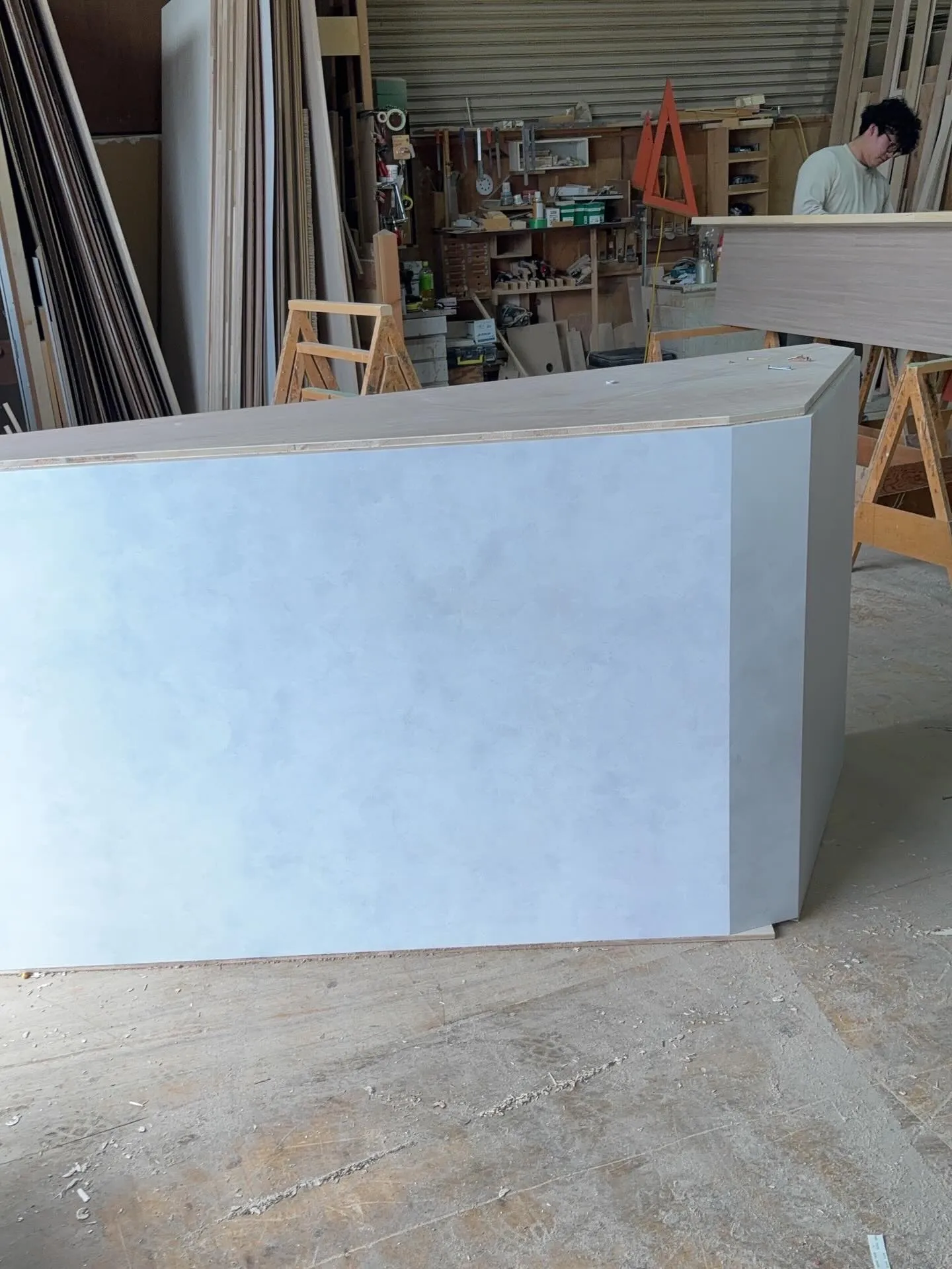 この度、壁面什器の製作依頼をいただき誠にありがとうございます...